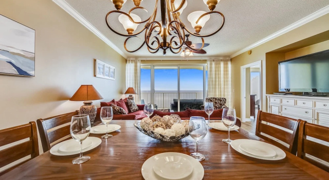 Двухместный номер Standard с 3 комнатами с балконом и с видом на океан Boardwalk Beach Resort by Book That Condo