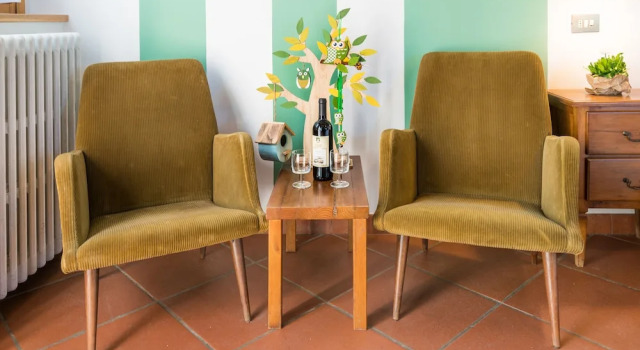 Двухместный номер Superior Agriturismo Palazzo Bandino in Val di Chiana, Val dorcia
