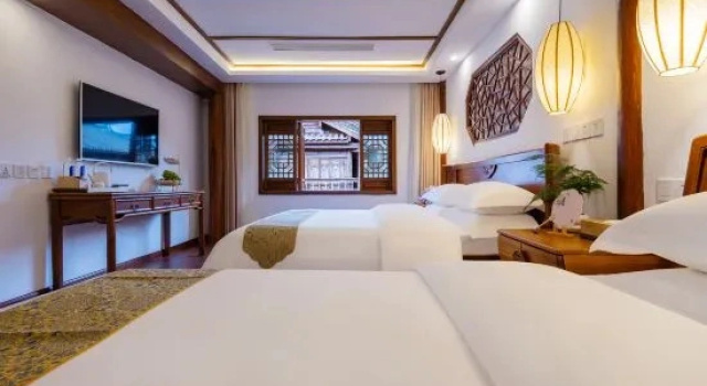 Люкс Hidden Luxury Boutique Inn with Grey Tile Courtyards