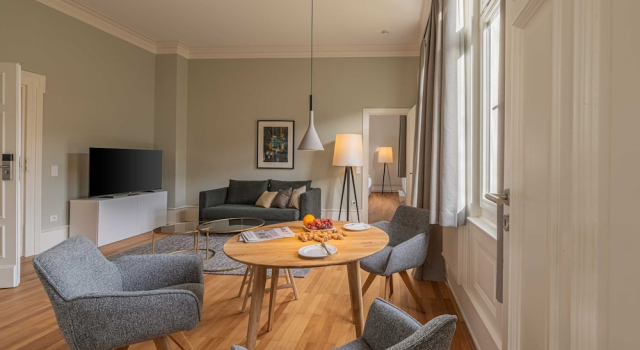 Апартаменты с балконом и с видом на сад Teinach Suites - Villa Wilhelmshöhe
