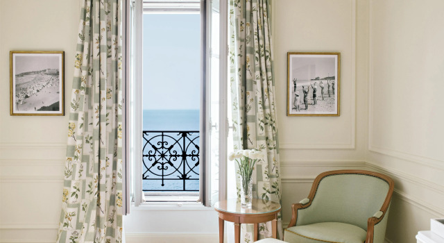 Двухместный номер Deluxe с видом на океан Отель Hôtel du Palais Biarritz The Unbound Collection by Hyatt
