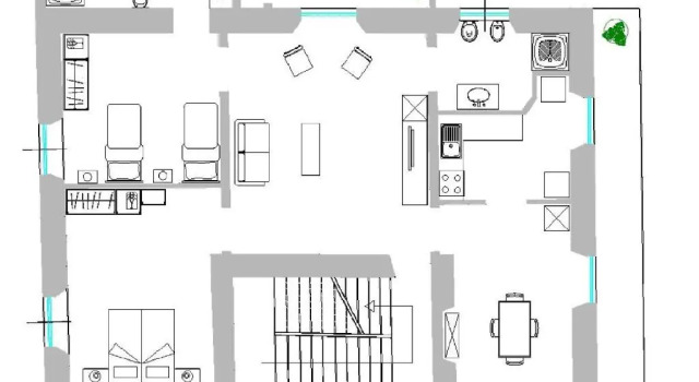 Коттедж Tivoli Charming Houses - Domus Aefula and Domus Albula
