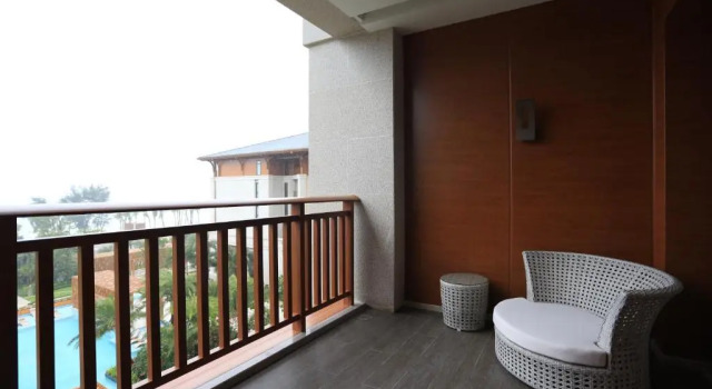 Двухместный номер Deluxe с видом на море Shenzhen Marriott Hotel Golden Bay