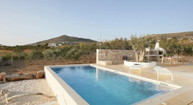 Luxury Villa Libra - Allparos Villas, Book Villa Pounta Grækenland