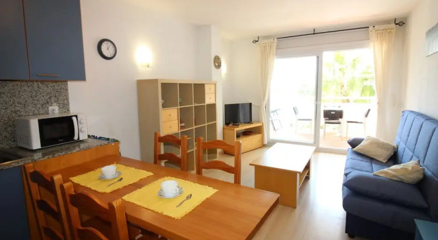 Apartment Complex With Communal Pool in Santa Margarita