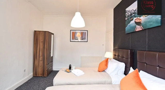 Апартаменты One Bedroom Apartment by Klass Living Serviced Accommodation Coatbridge - Whifflet Park Apartment With Wifi  and Parking