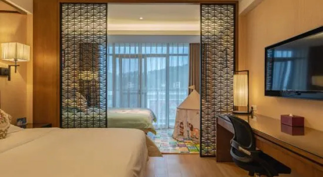Семейный тент с балконом SSAW Boutique Hotel Hangzhou Qiandao