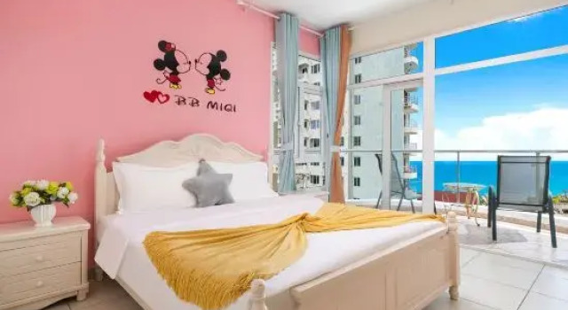 Люкс с 2 комнатами с видом на море Lechao Seaview Inn