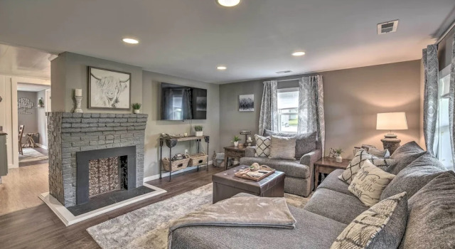 Коттедж Damascus Cottage w/ Fire Pit - 1 Mi to Trails