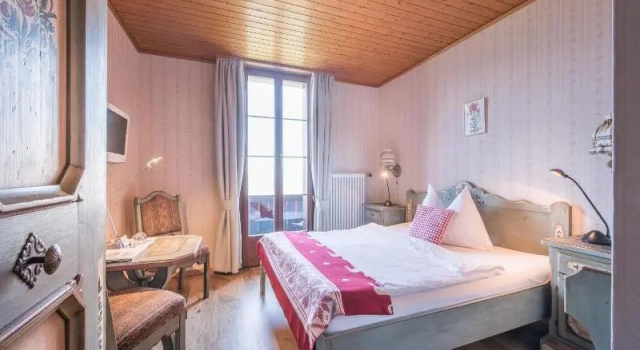 Двухместный номер Standard с балконом и с видом на озеро Hotel Fassbind Beausite
