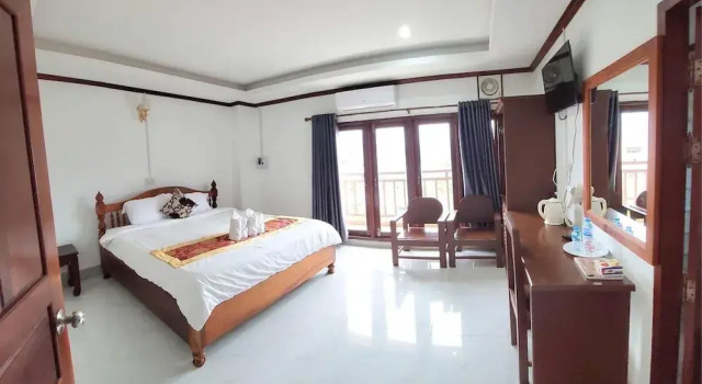 Двухместный номер Deluxe Vangvieng Sisavang Mountain View Hotel