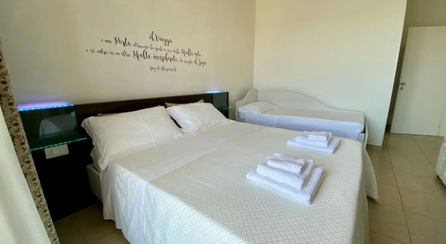 Трёхместный номер Standard с балконом Palazzo Greco B&B