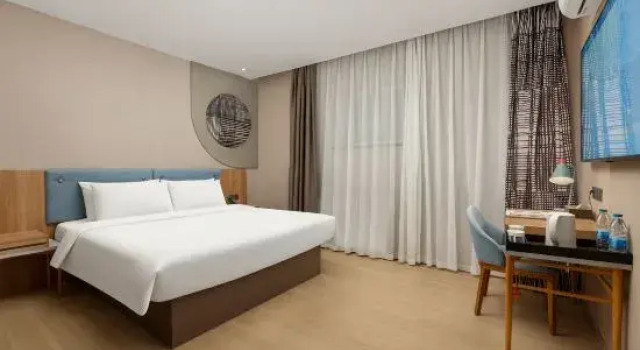 Двухместный номер Business Home Inn Xian Small Wild Goose Pagoda Nanshaomen Metro Station