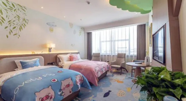 Семейный номер Standard Qilian Pearl Hotel Zhangye