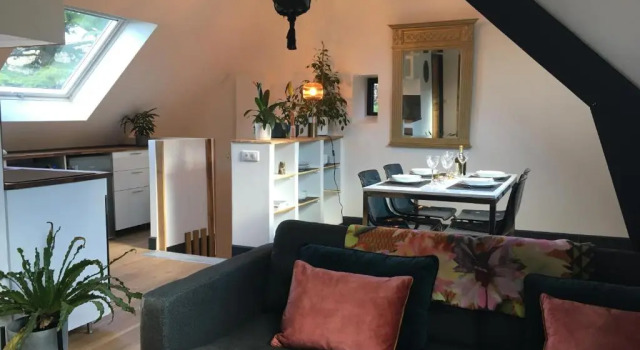 Апартаменты Bel appartement sur les hauteurs de Locronan