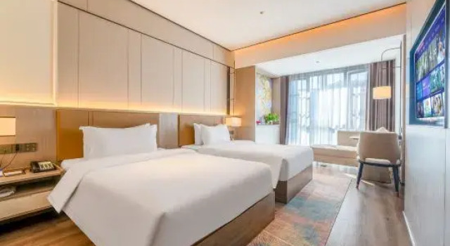 Семейный люкс Wanting Hotel (Binjiang Ecological Park Ji'an Railway Station)