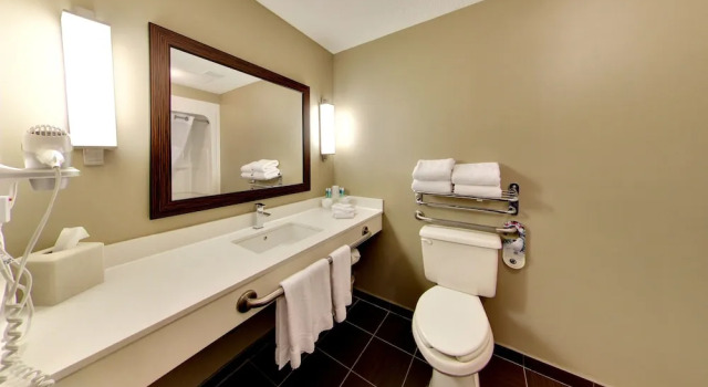 Четырёхместный номер Standard Holiday Inn Express Hotel & Suites - Edmonton International Airport by IHG