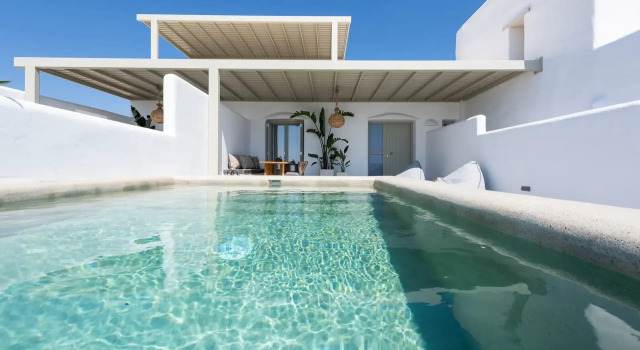 Suite familiare con vista mare Sersi Paros