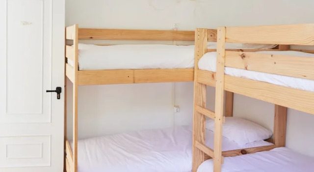 Кровать в общем номере Caión Surf House - Hostel