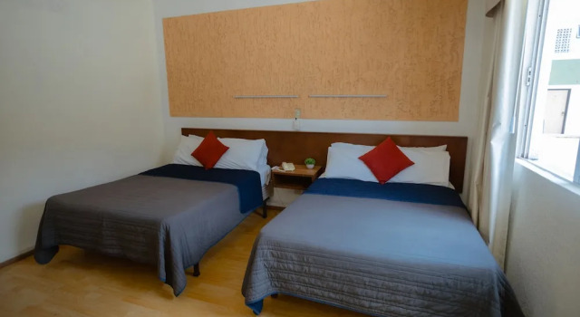 Økonomi- værelse Motel Zacatecas Courts