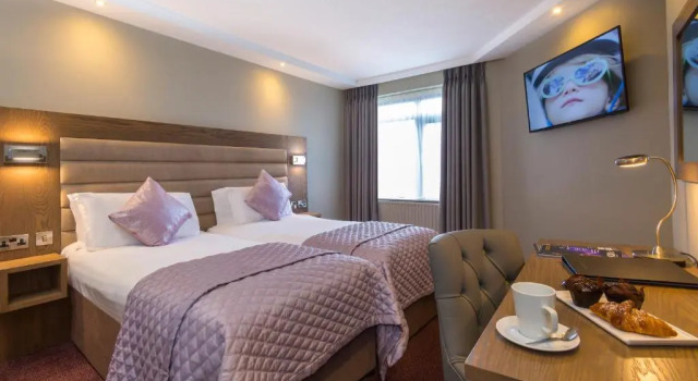 Standard- dobbelt værelse Limerick City Hotel