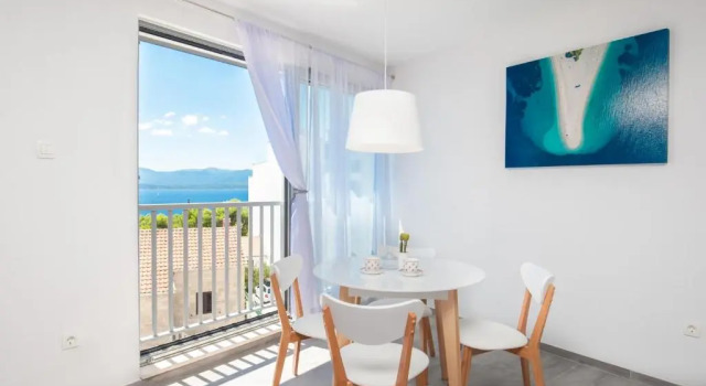 Апартаменты Standard c 1 комнатой с видом на море Apartments Dva Galeba