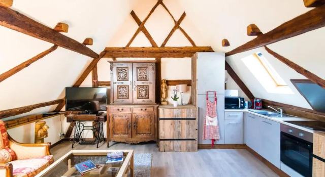 Апартаменты с 2 комнатами Gîtes Strengbach