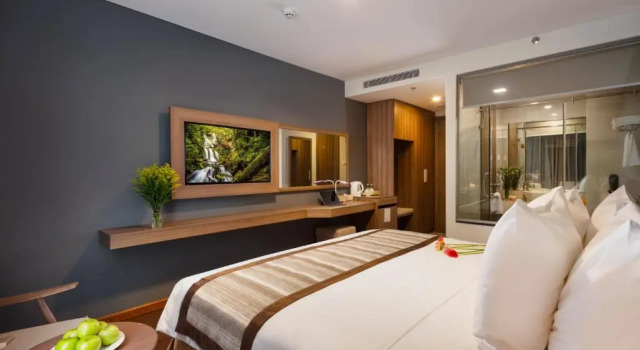 Двухместный номер Deluxe с видом на город Libra Hotel Nha Trang