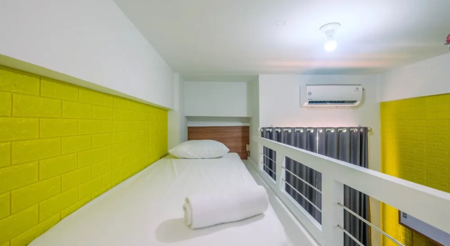 Standard chambre Cozy Studio with Bunk Bed at Dave Apartment near UI