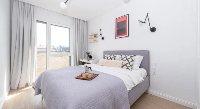 New Modern Apt with Garage Parking, Balcony, by Cohost, Book Hotel Hotels in Vilnius county with Parking, Parking