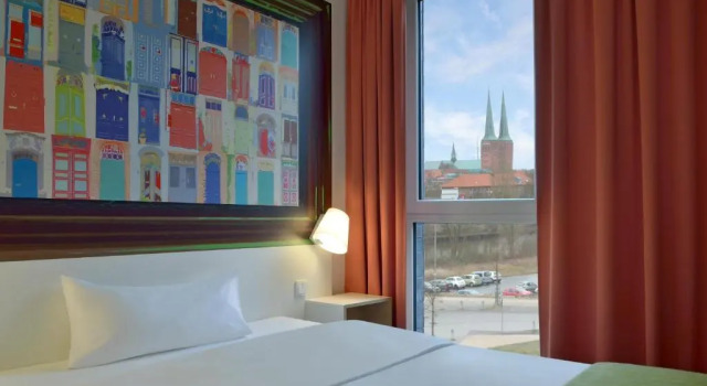 Двухместный номер B&B Hotel Lübeck-Hbf