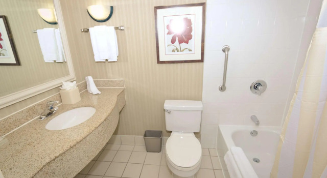 Двухместный люкс c 1 комнатой Hilton Garden Inn Charlotte Uptown
