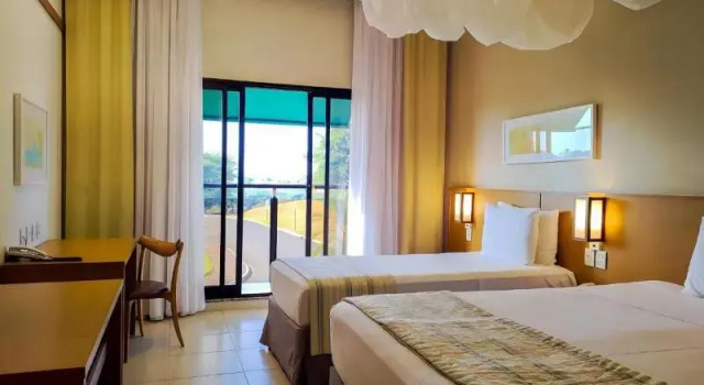 Одноместный номер Premium с красивым видом из окна Blue Tree Thermas de Lins Resort