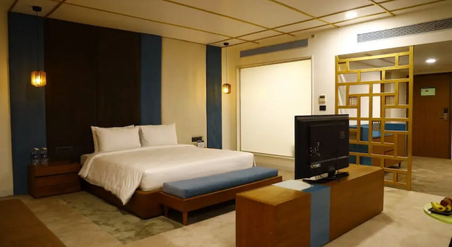 Dvoulůžkový s manželskou postelí Junior Suite Devka Beach Resort