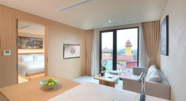 Люкс Deluxe c 1 комнатой с видом на город The Five Suites Lilas