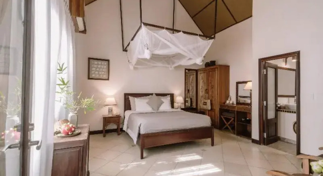 Двухместный номер Deluxe с балконом и с видом на сад Ho Tram Beach Boutique Resort & Spa