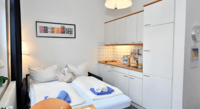 Gaestehaus-St-Josef-1, Забронировать Апартаменты/квартира Боркум East Frisian Islands, рядом с Оздоровительный центр и аквапарк "Гецайтенланд"