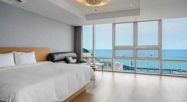 Двухместный люкс Executive с видом на океан Haeundae Seacloud Hotel Residence