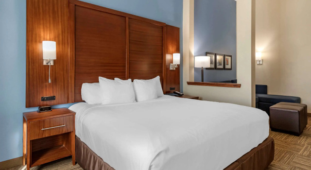 Двухместный люкс Comfort Suites Cedar Park - Austin Northwest