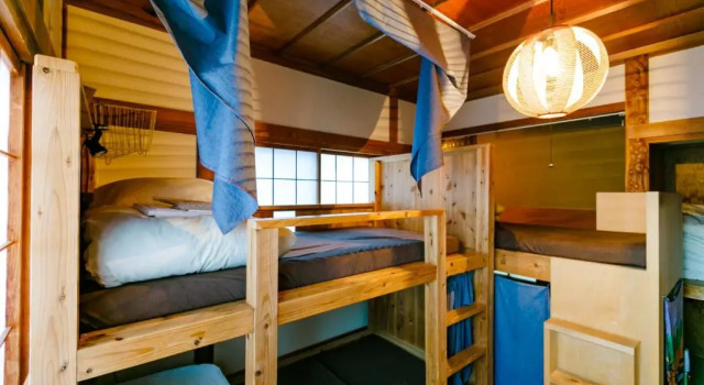 Кровать в общем номере 1166 Backpackers