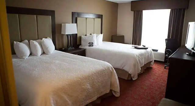 Двухместный люкс c 1 комнатой Hampton Inn & Suites Scottsbluff