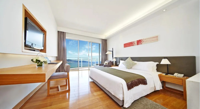 Двухместный номер Deluxe с видом на море ShenZhen DaMeiSha Airland Hotel