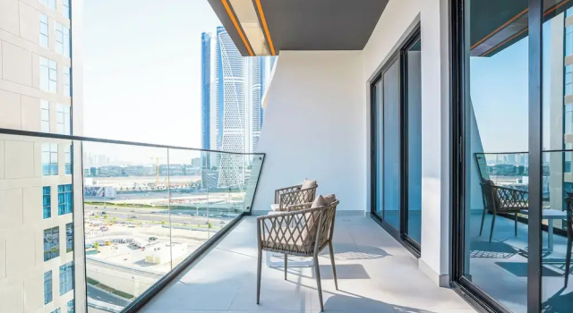 Апартаменты Deluxe HomesGetaway Cozy 1BR in Binghatti Canal