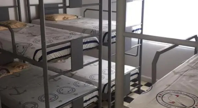 Кровать в общем номере Hostel Mamy Dorme