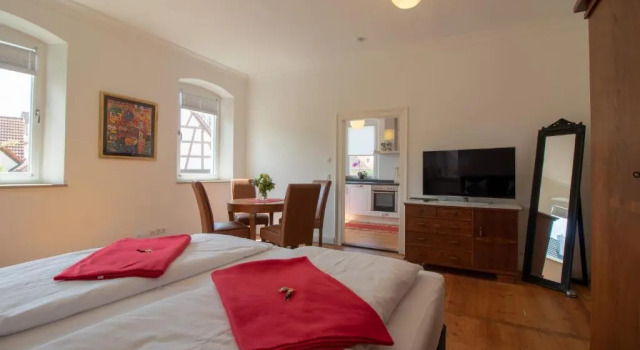 Апартаменты Цокольный этаж Exklusive Ferienwohnung Geisfeld