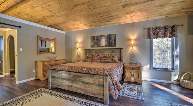 'altitude Adjustment' Angel Fire Cabin w/ Deck
