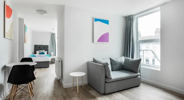 Апартаменты Superior OYO Studiotel Great Yarmouth - Modern Hotel Apartments