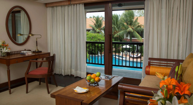 Шале с видом на бассейн Radisson Blu Resort Temple Bay Mamallapuram