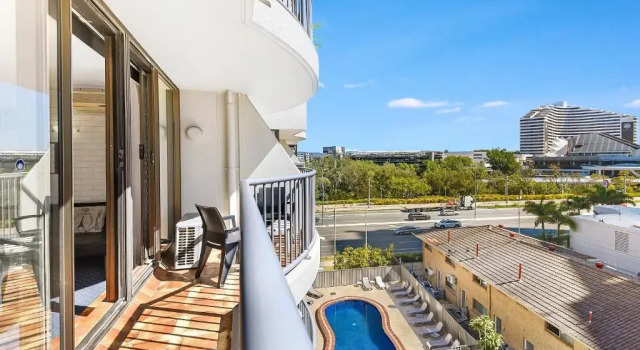Апартаменты Standard Broadbeach Travel Inn Apartments