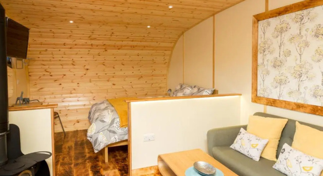 Fell View Park Escape Pods with hot tubs